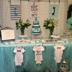 Homemade Baby Shower Decorations For Boy Decoration Boys Unique Themed Decorating Giraffe Table Themes Uptown