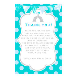 Capital Free Printable Baby Shower Thank You Cards Word Searches