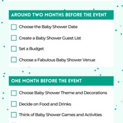 Fine The Essential Baby Shower Planning Checklist Blog