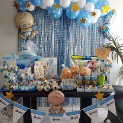 Admirable Best Baby Shower Backdrop Ideas