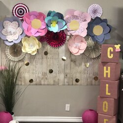 Wonderful Baby Shower Backdrop Home Decor Decals