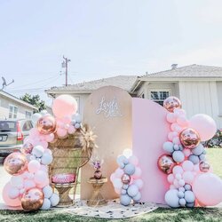 Champion Perfect Outdoor Baby Shower Setup Top Outside Venue Ideas Blankets Golds Bright Image Orange Pink