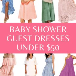 Fine What To Wear Baby Shower Dresses For Guests Guest Under