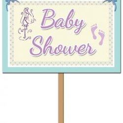 Fantastic Baby Shower Signs Yard Sign