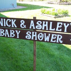 The Highest Quality Baby Shower Sign Decorations Gifts Yard