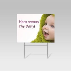 Capital Baby Shower Yard Signs Lawn Within Order