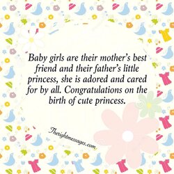 Excellent New Born Baby Girl Wishes Poem Congratulations Welcoming