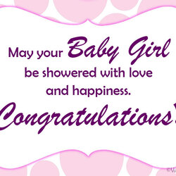 Wonderful Baby Shower Wishes And Messages Prepare Remainder For Girl