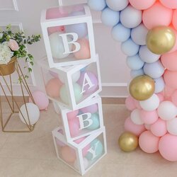 Peerless Baby Shower Boxes Best Decorations On Amazon