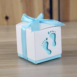 Spiffing Baby Shower Gift Box Amazon Boxes Favor Boy Party Birthday Favors Paper Pink Blue Bags Gifts