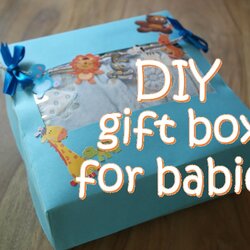 Preeminent Gift Box For Babies Baby Shower