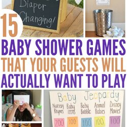 Hilariously Fun Baby Shower Games Game Funny Hilarious Gifts Showers Girl Most Party Activities Popular