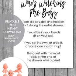 Spiffing Popular Watching Baby Shower Game Candy Bar Unique Games Printable Fun Who Board Party Choose