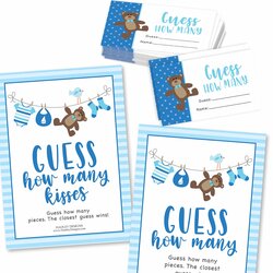 Splendid Buy Guess How Many Baby Shower Games For Boys Guessing