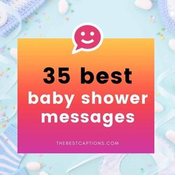 Supreme Best Baby Shower Card Messages Captions And Quotes