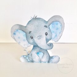 High Quality Elephant Baby Shower Decor Centerpieces Nursery Centerpiece Decorations Elephants Decoration
