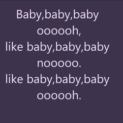 Justin Baby Lyrics Song Video