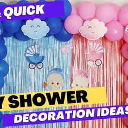 How To Decorate Home For Baby Shower Decoration At You