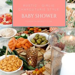 Excellent Rustic Baby Shower Style Forget Him Knot