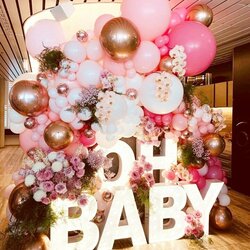 Wonderful Baby Shower Oh Decorations Balloons