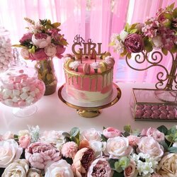 Legit Pink And Gold Baby Shower