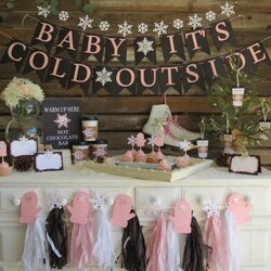 Baby Its Cold Outside Shower Decorations Winter Party