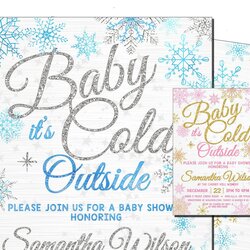 Legit Baby Its Cold Outside Shower Invitation Winter Invite Invitations
