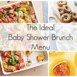Tremendous Ideal Baby Shower Brunch Food Ideas Menu Elegant Amazing Gorgeous Foods Easy Title Type File