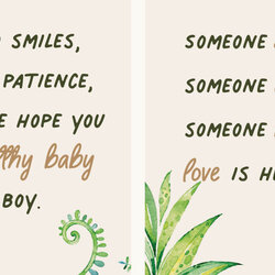 New Baby Wishes Quotes What To Write In Shower Card Any Gender