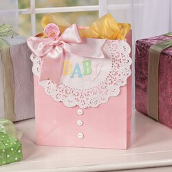 Perfect Elegant What To Put In Baby Shower Favor Bags Planning Gift Bag Gifts Idea Girl Wrapping Favors Goody