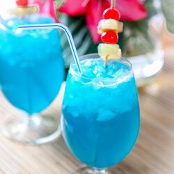 Capital Blue Hawaiian Cocktail Baking Beauty Drinks Recipe Hawaii Drink Coconut Alcoholic Non Tropical