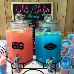 Baby Shower Drinks Blue Yummy Non Alcoholic Punch Recipes For Nero Suggest Themed Raspberry Lemonade Pink