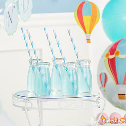 Superior Sky Blue Drink Idea Up And Away Baby Shower Ideas Sippers Balloon Air Hot Party Ml Content