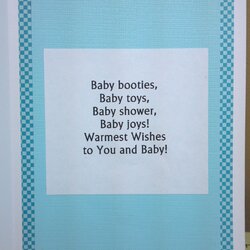 Very Good Baby Shower Greeting Cards Messages Verses Cropped