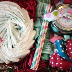 Admirable Mini Baby Shower In Box Shes Kinda Crafty Swimsuits Goodies Packaged Along Party Some