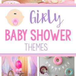 Marvelous Cute Girl Baby Shower Themes Ideas Fun Squared Showers Girly