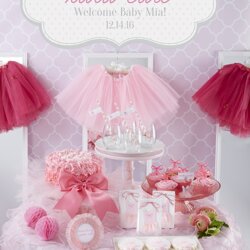 Perfect Cute Girl Baby Shower Themes Ideas Fun Squared Tutu Theme Decorations Party Themed Sweet Showers