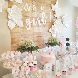 Lovely Cute Baby Shower Ideas For Girls Party Girl Themes Decorations Floral Decoration Vintage Decor Para