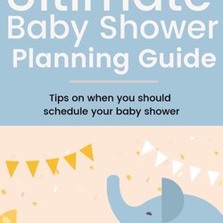Spiffing Baby Shower Plan Should When
