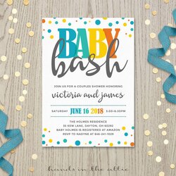 Eminent Printable Baby Bash Invitation Card Honoring Mom To Or Parents Invite Wording Coed Sample Invites