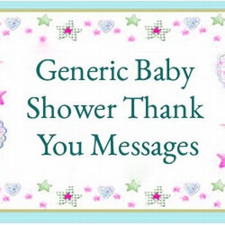 Sterling Baby Shower Messages Page Thank Generic Message Admin You
