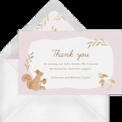 Wonderful Sweet And Thoughtful Baby Shower Thank You Card Wording Ideas Etiquette Tips