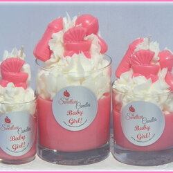Unique Ideas Baby Shower Favors For Girls Gifts Souvenirs Candle Give Guests Practical Recommendations Very