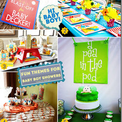 Sublime Fun And Interactive Baby Shower Themes For Boys