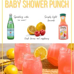 Super Perfectly Pink Punch The Best Girl Baby Shower