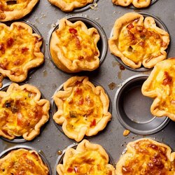 Exceptional Easy Baby Shower Appetizers Quiche Mini Recipe Quiches Recipes Bite Cups Size