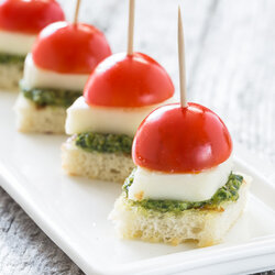 Capital Baby Shower Appetizers Best For Food Cute Pesto Bites Appetizer Mini Party Homemade With