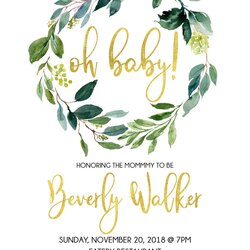 Exceptional Oh Baby Invitation Shower Invite Boy Or Girl