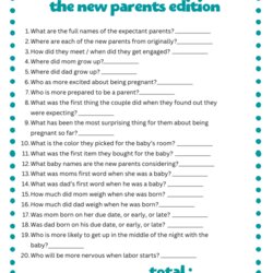 Fun Baby Shower Trivia Questions To Use At Your Next