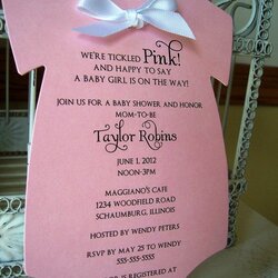 Pin On Baby Invites Think Wording Cheap Showers Tickled Word Punch Freely Affordable